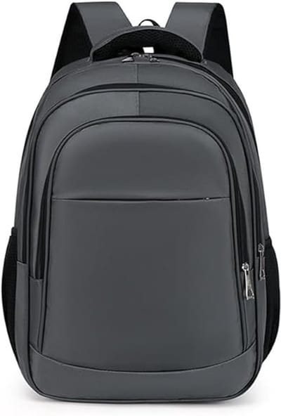 KZQ Waterdichte Laptop Rugzak Voor Heren En Dames - 15 Inch Zakelijke Computer Tas Met Grote Capaciteit 36-55L - Comfortabel Design Voor Werk En Reis - Grijs