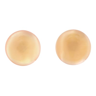 Behave - Oorbellen - Oorstekers - Schelp - Zalm Roze - 2 cm
