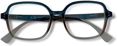 Noci Eyewear QCB347 leesbril Giulia +1.00 Blauw met beige