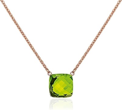 Montebello Ketting Berrya - 316L Staal Roséverguld - ∅10mm - 42+3cm