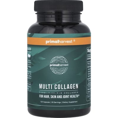 Primal Harvest, multi collageen, 120 capsules