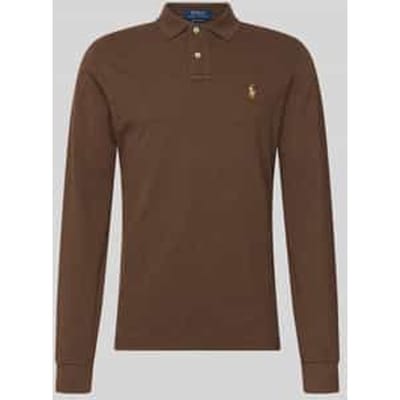 Slim fit poloshirt van puur katoen