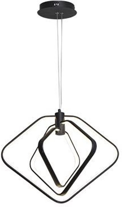 LED hanglamp 39W – 4000K – Zwart mat
