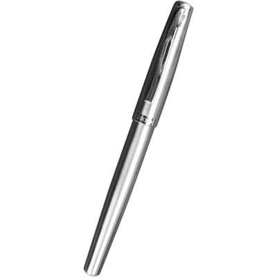 Roestvrij Staal Pen Schrijvende Balpen Rollerball Pen Cadeau voor Zakelijke Vergadering gray