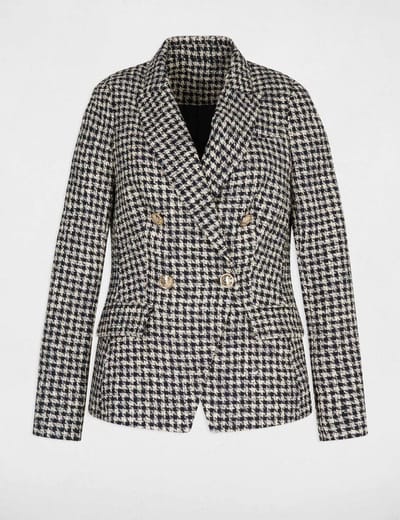 Morgan - Rechte Blazer Met Reverskraag 252-Vjean Meerkleurig - Color : M-38