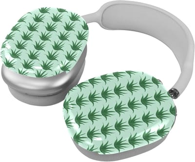 Hoofdtelefoon Oorschelp Covers - Beschermhoes Accessoires - Dagelijks Gebruik - 360 Graden Bescherming - 2 Paar - Meerkleurig Glaspatroon