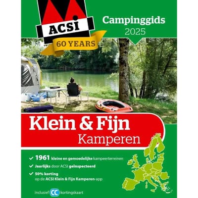 ACSI Klein & Fijn Kamperen gids 2025