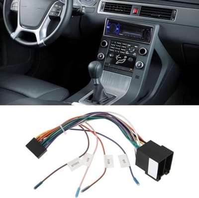 2 Stuks ISO Kabeladapter DIN ISO 16 Pin Autoradio Bedrading Harness Adapter Plug voor Autoradio Installatie Autoradio Plug 16 Pin naar ISO Socket Auto Kabel Plug