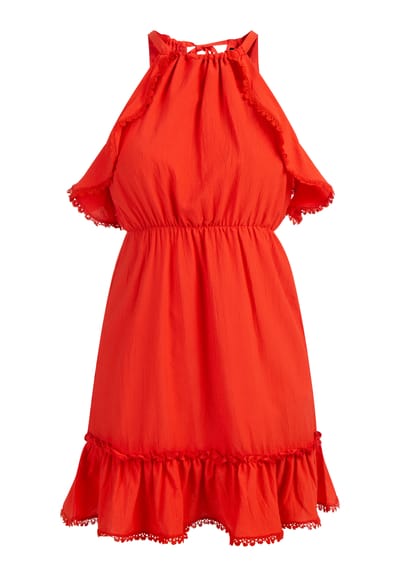 Faina Mini-jurk Dames rood