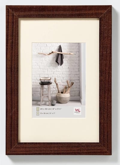 Walther Home - Houten lijst - Fotoformaat 13x18 cm - Walnoot