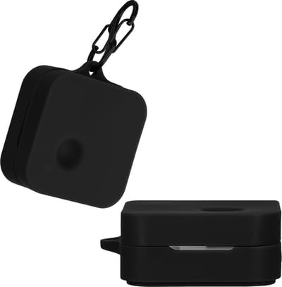 kwmobile Hoes geschikt voor Nothing ear (2) - Siliconen cover voor oordopjes in zwart