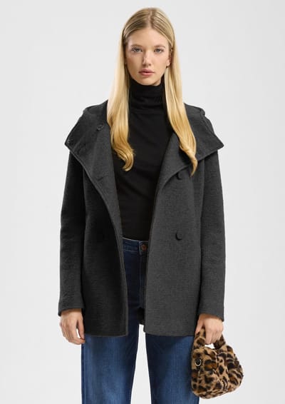 Q/S designed by - Dames jas - Maat XS - Vrouwen - ZWART - voering