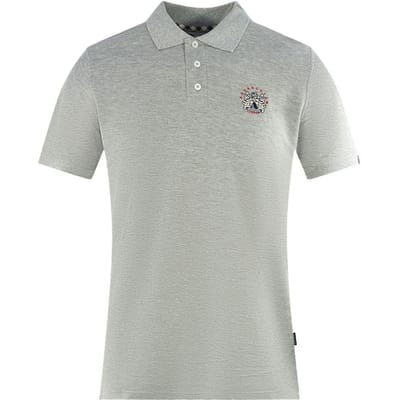 Aquascutum Volwassen unisex London Crest Poloshirt (Grijs)