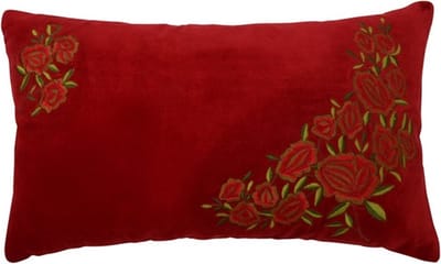 Lulu Rood Kussen | 30 X 50 | Sierkussen Voor Woonkamer Of Slaapkamer