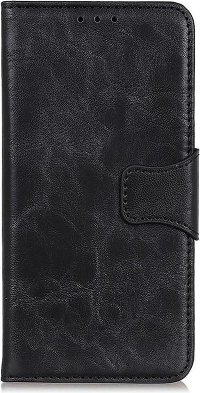 Shop4 - Alcatel 1S (2021) Hoesje - Wallet Case Cabello Zwart