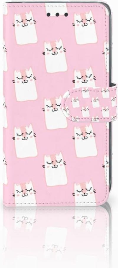 Apple iPhone Xr Telefoonhoesje met Pasjes Sleeping Cats