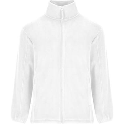 Roly Heren Artic Fleece Jas (Wit)