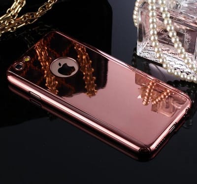 360-graden Beschermhoes Set voor iPhone 6 /6S Plus _ Roze Goud
