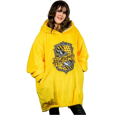 Harry Potter Oversized Hoodie Blanket Hufflepuff / Huffelpuf Sweaters