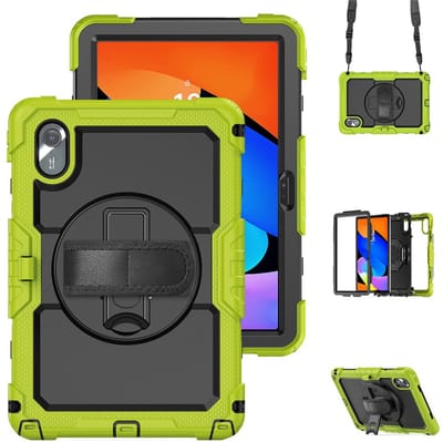 Coverup Tablethoes geschikt voor Lenovo Idea Tab 11 Hoesje - Heavy Duty Case - Groen