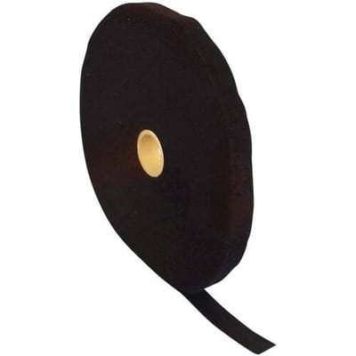 FASTECH® T0602599991125 Klittenband Om te bundelen Haak- en lusdeel (l x b) 25000 mm x 25 mm Zwart 25 stuk(s)