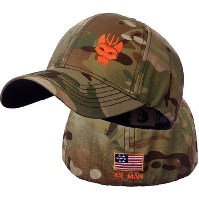 Nieuwe Seal Team Serie Baseballpetten Mannen Vrouwen Acrylvezels Katoen Snapback Hoed Nationale Vlag Rekbare Hoed black