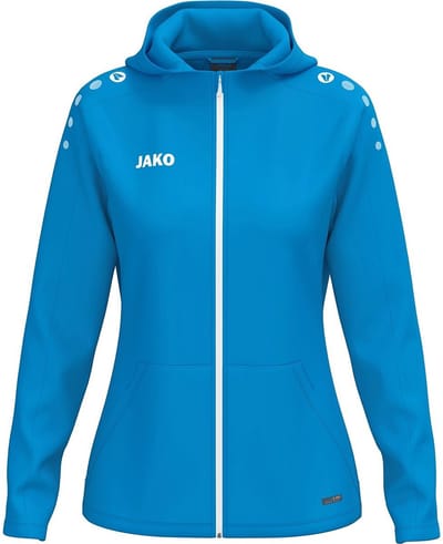 Jako One Jas Met Kap Dames - Jako Blauw | Maat: 38/40