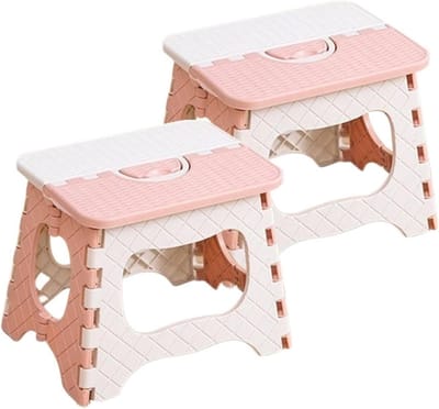 Opvouwbare Douchesteun - Scheerhulp - Been scheren - Ruimtebesparend ontwerp - Maat XL - Roze