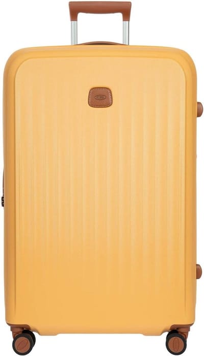 Koffer Trolley - Reiskoffer Bagage - Vakantie Reizen - Uitbreidbaar Volume - 75 cm - Mosterdgeel