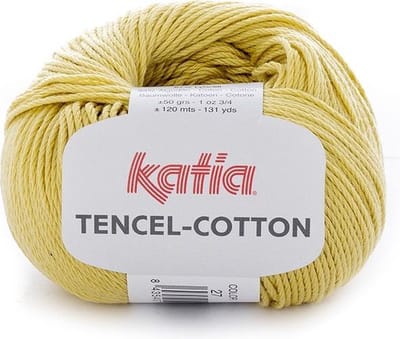 Katia Tencel-Cotton - 27 limoen - Lyocell/Katoen Garen
