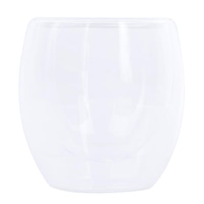 Bouteille d'eau en verre double couche résistante à la chaleur de 80 ml, tasse pour thé et café