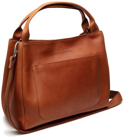 The Chesterfield Brand Leren handtas schoudertas Fioline Shoulderbag Cognac bruine
