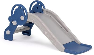 Kinderglijbaan - Speelgoed glijbaan - Buiten spelen - Weerbestendig materiaal - 116 cm glijlengte - Blauw