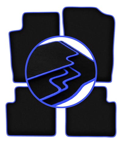CARLUX-BLUE automatten voor: Citroen Xsara break, stationwagen, hatchback (1997-2006)