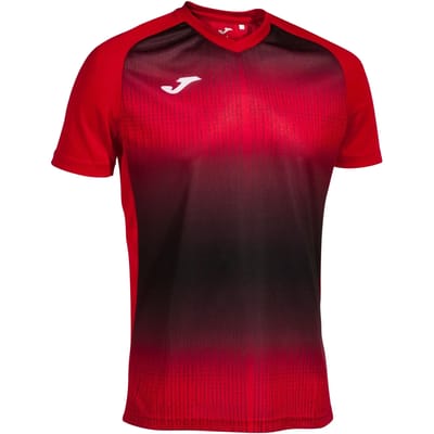 Joma Tiger V T-shirt Met Korte Mouwen Rood 11-12 Years Jongen