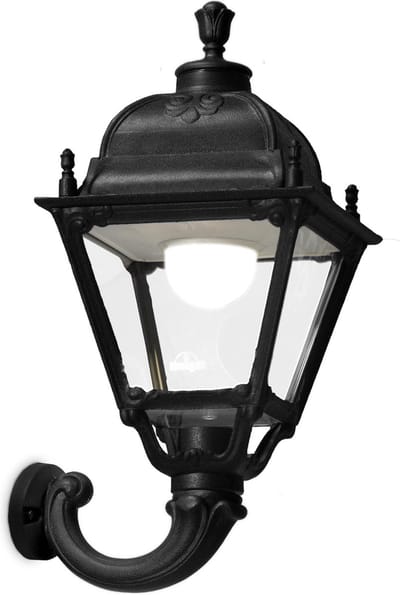 Fumagalli Simon OFIR Wandlamp Zwart E27 15W Warmwit
