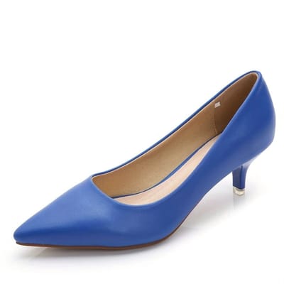 Bovista Hakken Dames Schoenen - Pumps - Schoenen - Blauw - Maat 35