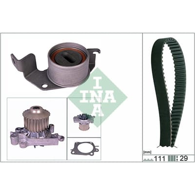 Schaeffler Ina Waterpomp + distributieriem set INA 530 0302 30