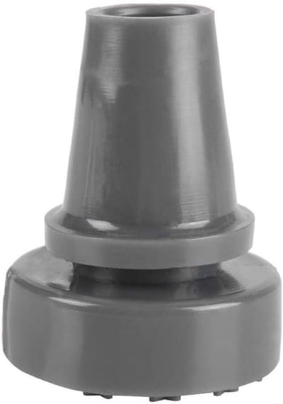 Vervangende onderdelen voor krukken en stokken met 7/8" (2,2 cm) pootdiameter, ideaal voor extra comfort en stabiliteit