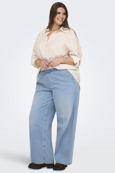 ONLY Carmakoma Wide-leg jeans CARJAY High waist Wide leg fit Jeans