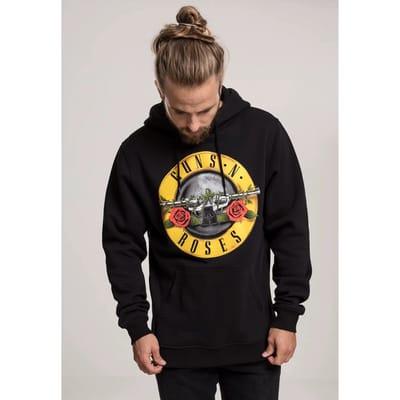 Merchcode Guns N' Roses - Guns n' Roses Logo Hoodie/trui - XS - Zwart