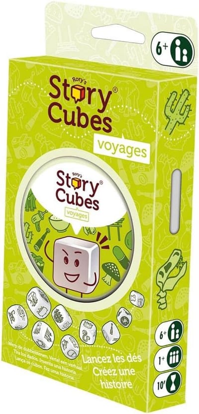 Verhaal Dobbelstenen - Story Cubes Vertelspel - Verhalen Vertellen - Meer dan 10 miljoen combinaties - 9 dobbelstenen - Meerkleurig