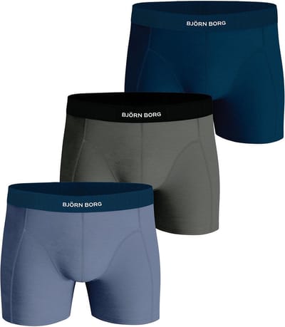 Bjorn Borg Onderbroek Cotton Stretch Boxer 3p 10002098 Mp001 Mannen Maat - S