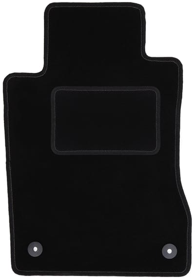 Bestuurdersmat zwart voor: Mercedes E W211 sedan, stationwagen (2002-2009)