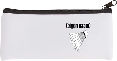 Akyol - badminton shuttle met eigen naam Etui - Badminton - badmintonner - sport - verjaardag cadeau - kado - geschenk - 20 bij 9 cm