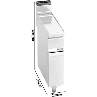 GGM Gastro Neutralelement - 200mm Zilver