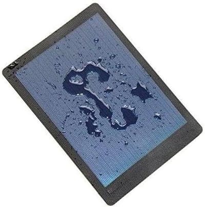 Zonnecel Paneel - Flexibel Oplader - Onderweg Opladen - Amorf Silicium - 190x130mm - Zwart