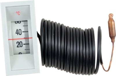 Wolf Afstandsthermometer 0-120C 2400mm voor regeling 3W, 279201999
