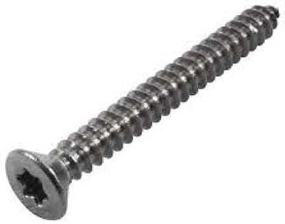 Plaatschroef rvs a4 6,3x32 mm torx platkop din7982 ( a 200 st )