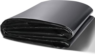 VEVOR Vijverfolie EPDM, 4,6x6m, Zwemvijverfolie 1,5mm, voor Visvijvers Watervallen Kunstmatige Meren Aquacultuurbedrijven